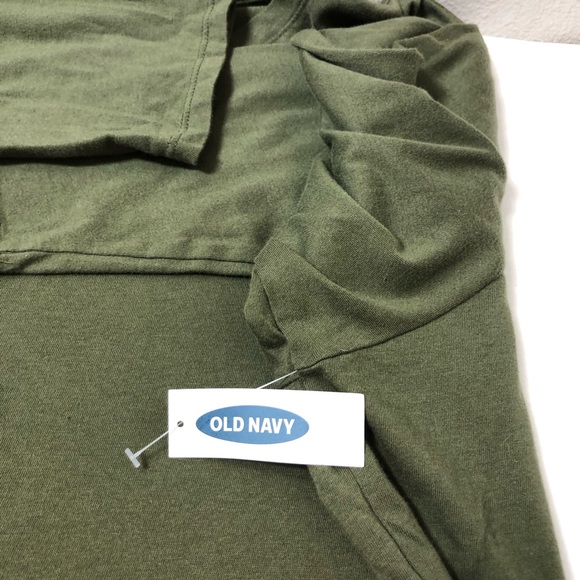 Old Navy Cotton Long Sleeve Green Pine Women’s Shirt Size 2X - Picture 8 of 15